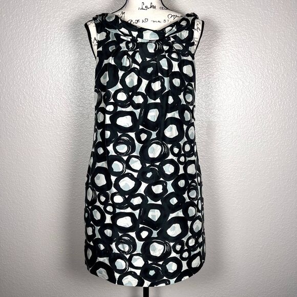 New York & Company Dresses & Skirts - New York & Company Sz 6 100% Silk Mini Shift Cocktail Dress Formal Hunter Green